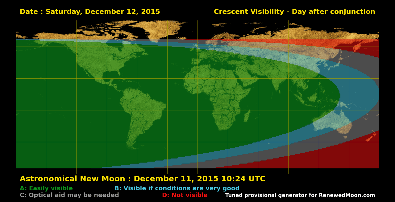 Next renewed moon map