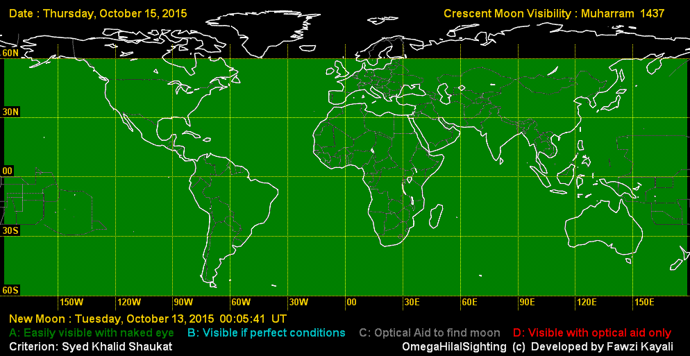 Next renewed moon map