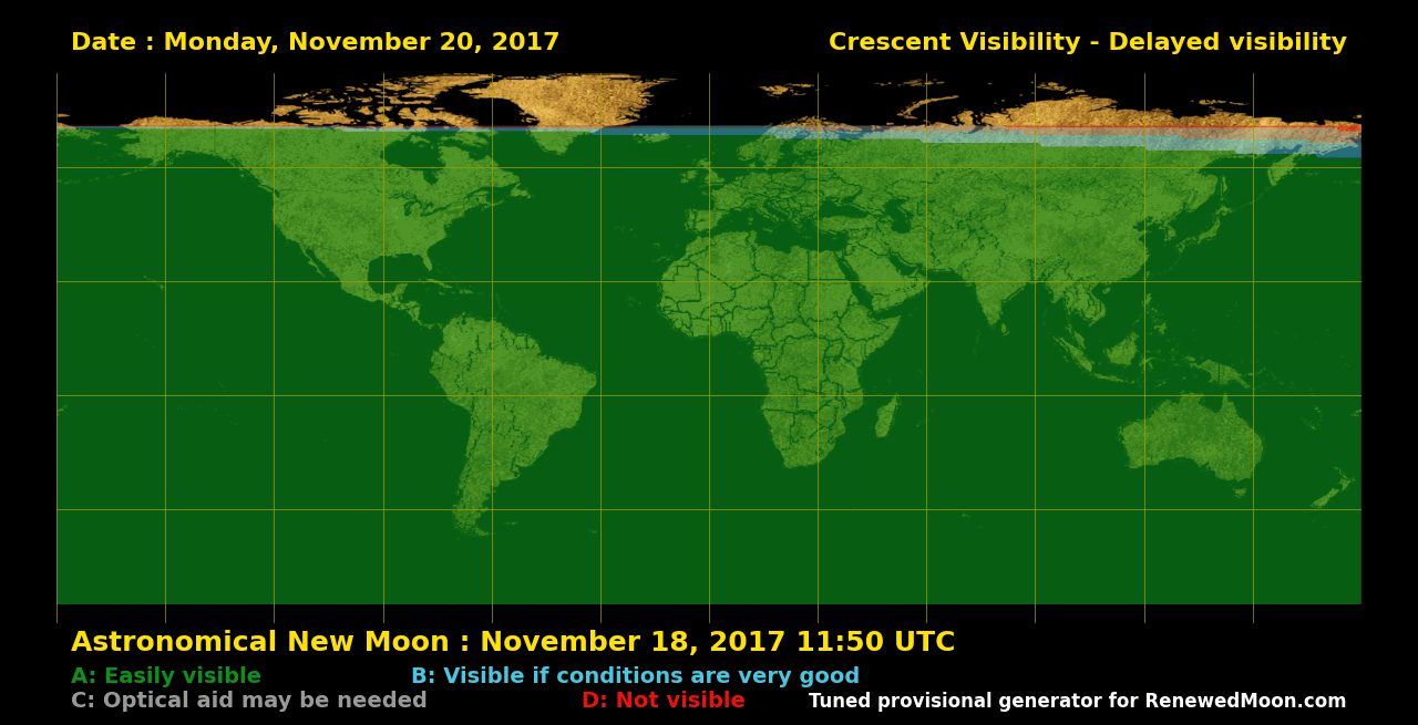 Next renewed moon map