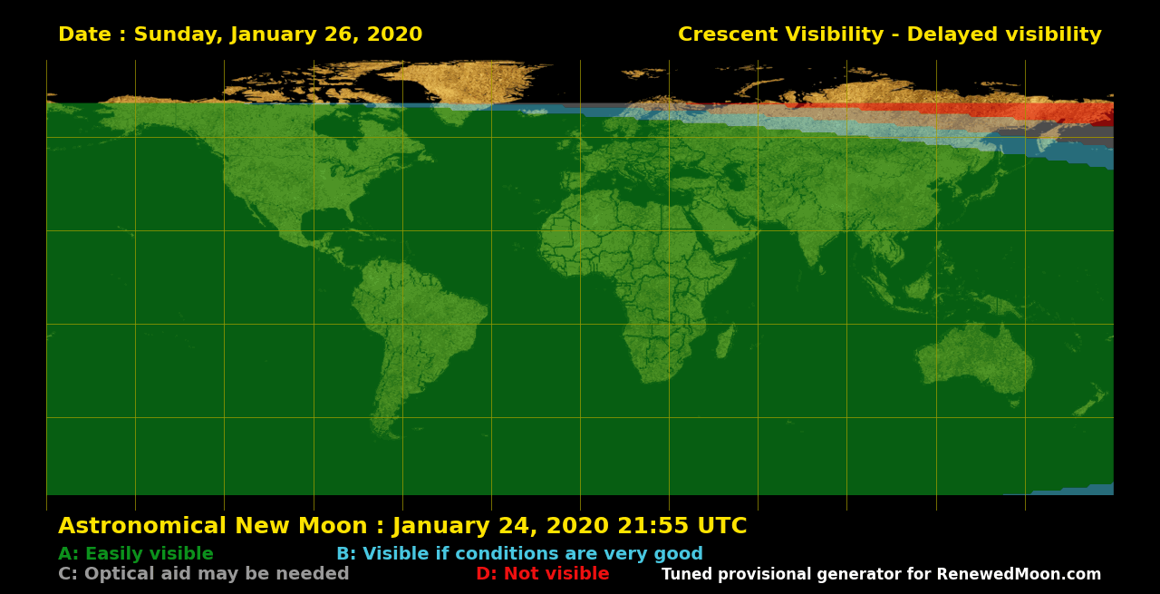 Next renewed moon map
