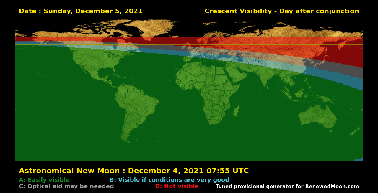 Next renewed moon map