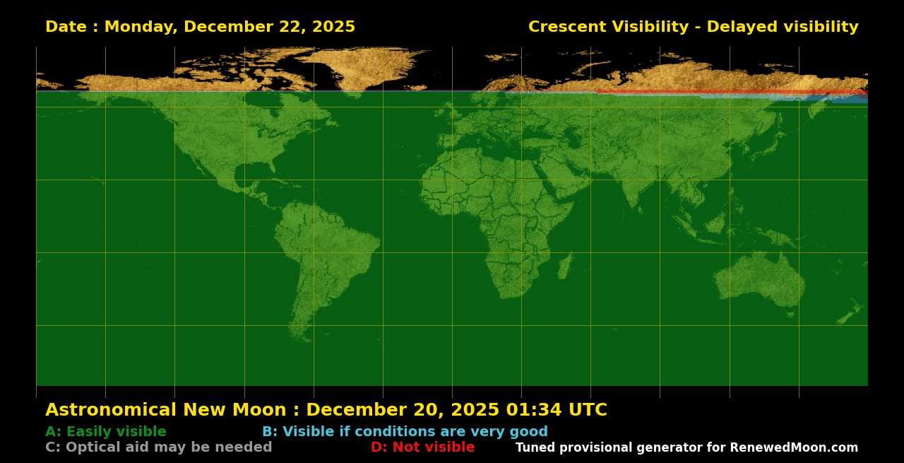 Next renewed moon map