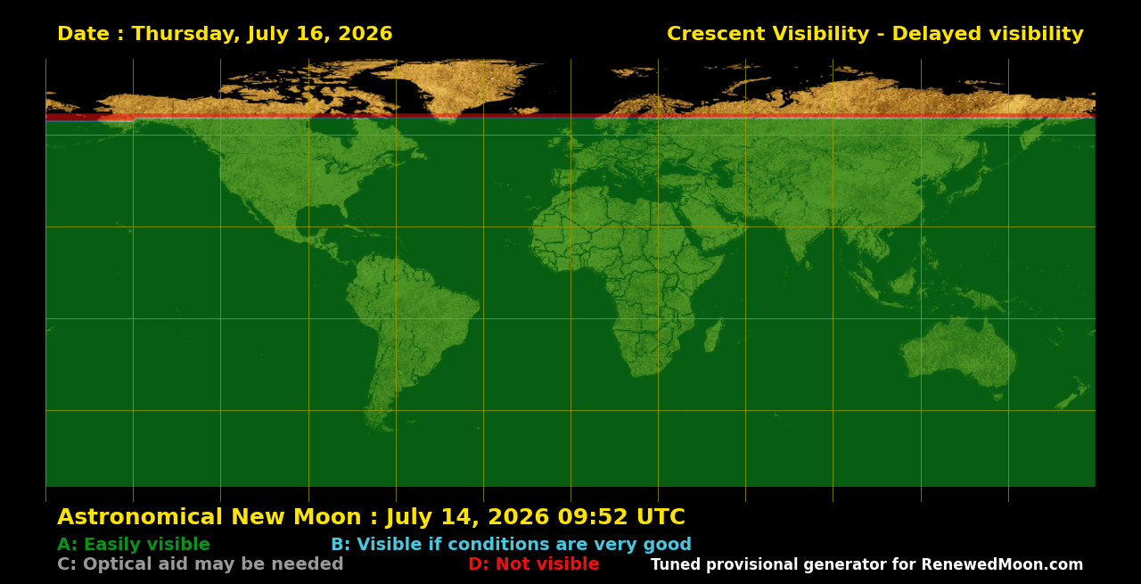 Next renewed moon map