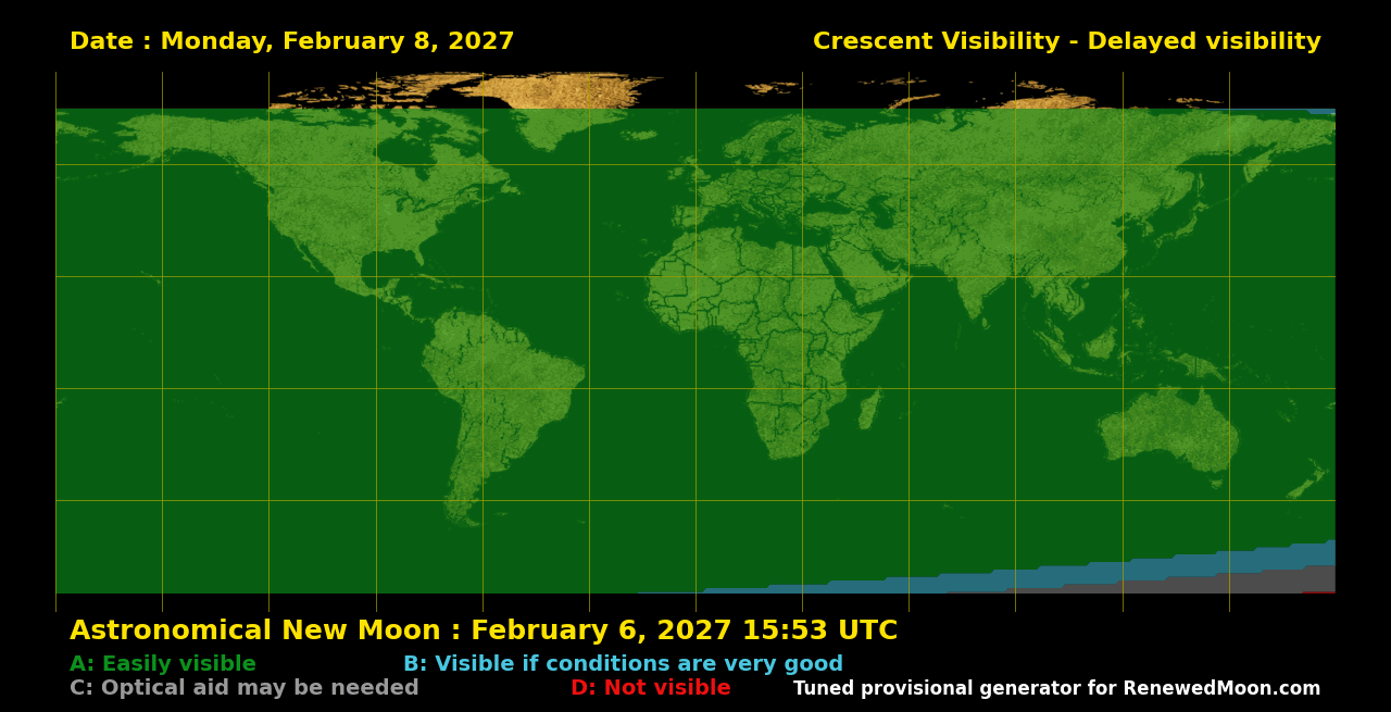 Next renewed moon map